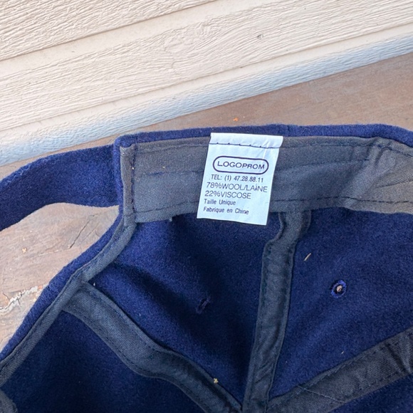 vintage MASSEY FERGUSON tractors farming wool strapback hat leafs - Picture 7 of 7